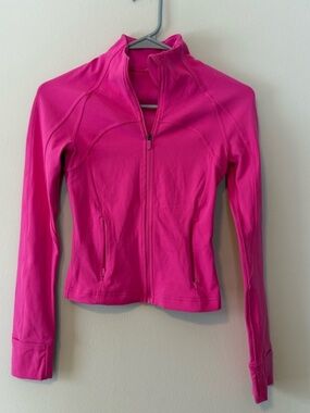Lululemon Nulu Cropped Define Jacket Sonic Pink